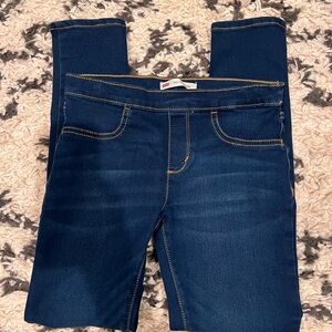 Levi's Dark Blue girls Jeggings